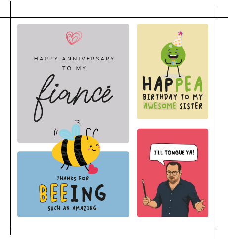 Print-on-demand fulfilment service for UK greeting card designers